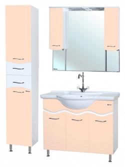 Мебель для ванной Bellezza Мари 105 бежевая